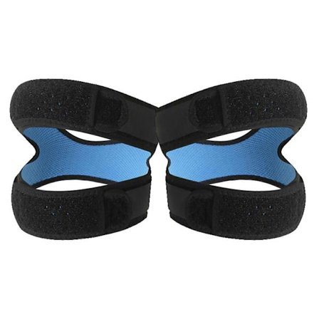 Polvituki, säädettävä hengittävä jalkahiha polvisuojat lenkkeilyyn