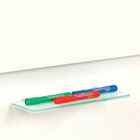 Pen tray for Write-on glass boards