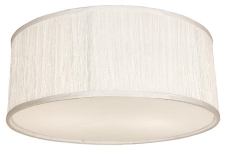 Aneta Lighting BENDIR plafond, hvit rynk