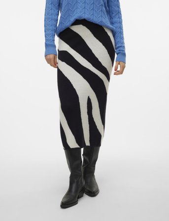 Vero Moda Vmnancy Nw 7/8 Skirt Boo - Black - S