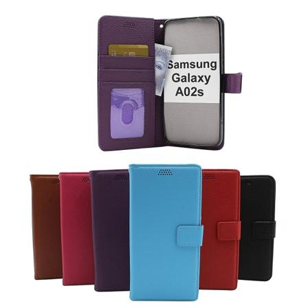 New Standcase Wallet Samsung Galaxy A02s (A025G/DS) Hotpink