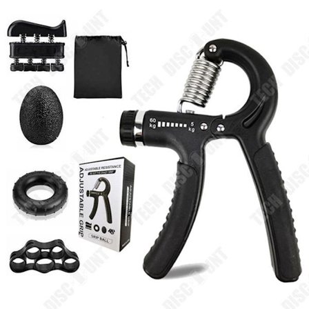 Hand exercise set - TD - 60kg - Justerbart motstånd - Ergonomisk - Portabel