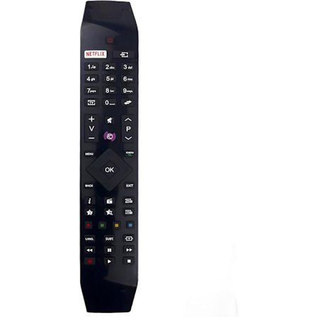 RC49141 Fjernkontroll Erstatning for Hitachi Smart TV 2HB5W66 43HL15W64 32HB6T61A 32HB4W65I 32HB4T62 40HB1W66l 32HB4T62A 32HB4T61 32HB4T61H