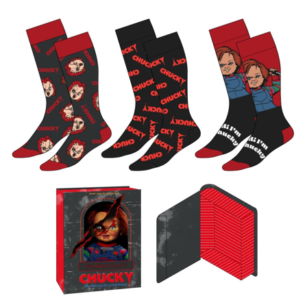 CHUCKY strumpor - 3-pack