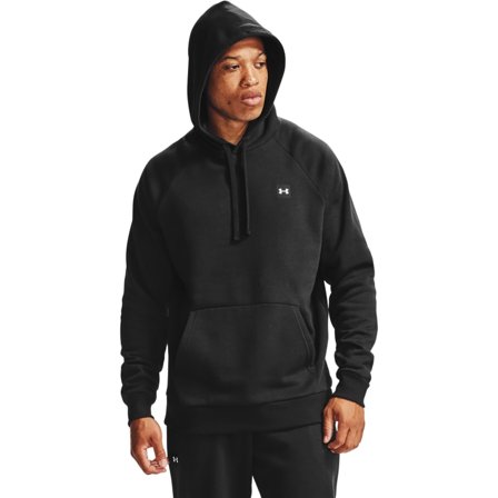 Under Armour Men's UA Rival Fleece Hoodie Men long-sleeved sweaters Black S