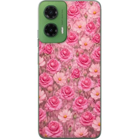 Yhteensopiva Puhelinkuori Motorola Moto G35 Petal Reverie Blush Rose