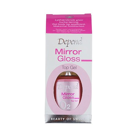 Depend Hybrid Speed Glossy Top Gel 11 ml, Makeup, Gelénegle, Top Coat Til Gelneglelak