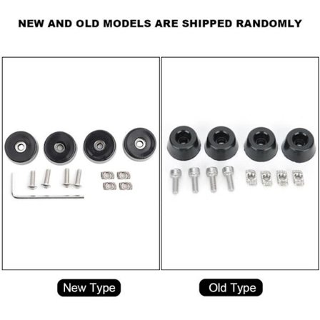 BEL-7590761767937-Antivibrationsfötter 3D-skrivare Ersättningstillbehör Antivibrationsgummi Datorfötter