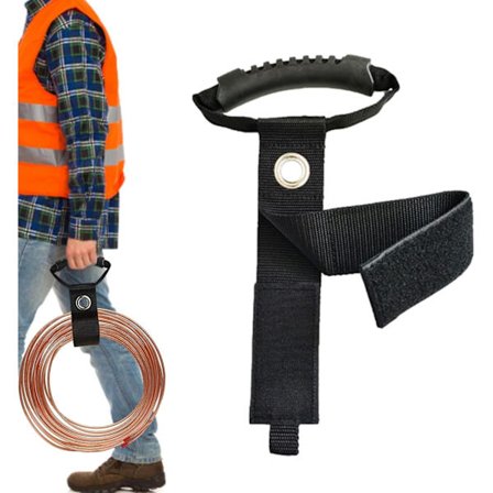 Forlængerrem, genanvendelige strammestropper til haveslange, robuste opbevaringsstropper til haveslange