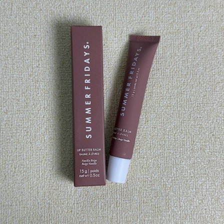Summer Friday's Pink Sugar Vanilla Beige Lip Balm Fuktighetsgivende Leppestift Mini Sett Glatt Myk Tube Speil Lip Gloss Leppesminke_Kvalitetsgåvor