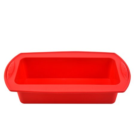 2 kpl Kakkuvuoka, Kakkuvuoka, Silikonivuoka, Leipävuoka, Suorakulmainen silikonivuoka, Tarttumaton silikonikakkuvuoka yhteensopiva leivän, kakkujen ja