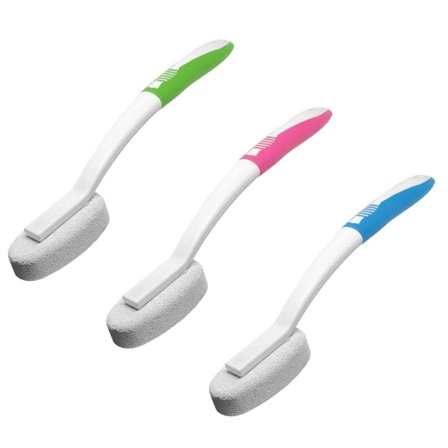 Puhdistusharja, hohkakivellä - sekoitetut värit - Sininen