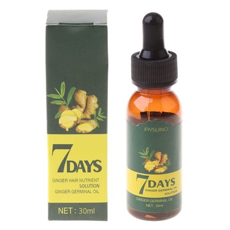 Ingefær Serum for Rask Hårvekst Forebygger Hårtap Ingefær Eterisk Olje Unisex