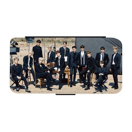 K-Pop Seventeen iPhone 16 Flip Mobilfodral