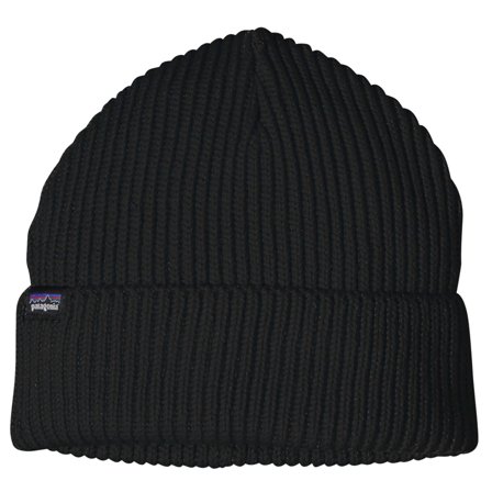 Patagonia Fishermans Rolled Beanie Black