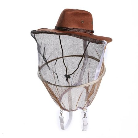 Mehiläishattu, suoja mehiläisten pistoilta, cowboy-hattu, 1 kpl