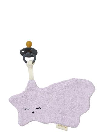 Pacifier Cuddle - Shooting Star - Lilac Purple Fabelab