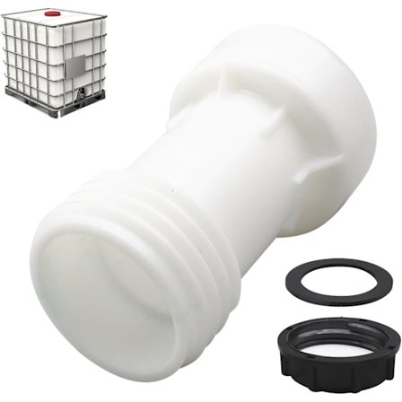 Ibc Ton Förlängningsanslutning Ibc Tanktillbehör Ibc Adapter S60 X 6 Förlängning- SNNGV(S60*6 förlängningsrör)