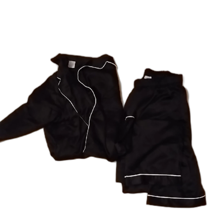 Skön svart silkespyamas!