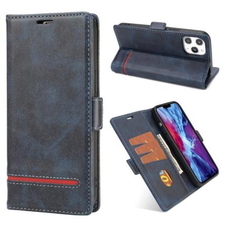 Iphone 12 Pro Max - Plånboksfodral - Blå Blue Blå