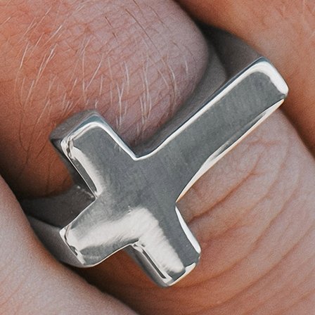 Stål Jayden Ring for menn - Stålringer