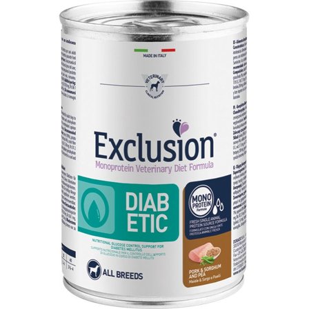 Exclusion Monoprotein Veterinary Diet Formula Diabetic Umido