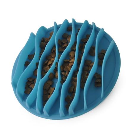 Galaxy Pet Fun Mat Langsom bærbar hundematskål, Hundskål-Anti-Choke-skål Petskål