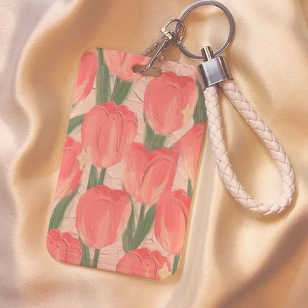 Visitkortshållare Kreditkortshållare A-MED NYCKELRING A-MED