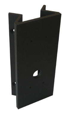 SG Ibiza/Cornet Sort Hjørnebeslag Stål