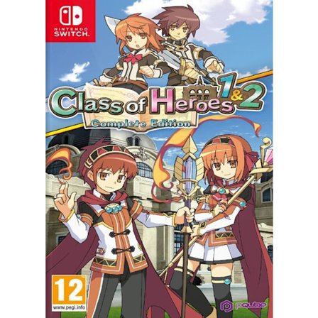 Class of Heroes 1 & 2 Komplettutgåvan Nintendo SWITCH