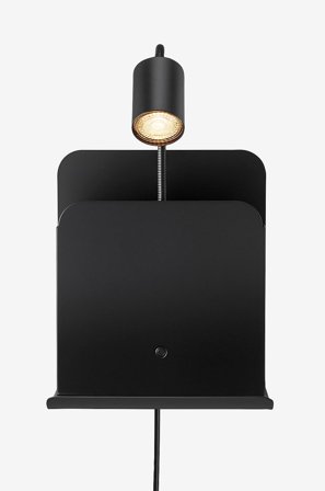 Nordlux - Vegglampe Roomi - Svart - Vegglamper - Fra Homeroom