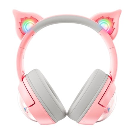 B5 Cat Ear Design USB-C / Type-C RGB Trådlöst Bluetooth HiFi-headset