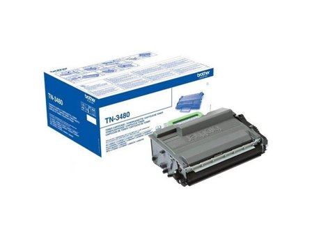 Brother Tonerkassett, TN-3480, svart, hög kapacitet, singelförpackning - Lyreco - Toner och bläck - Tonerkassetter - Toner Brother