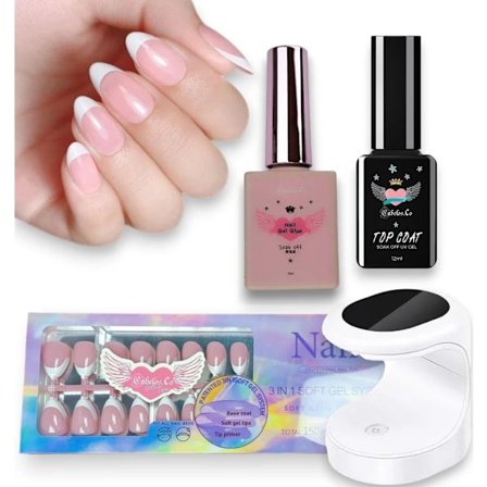Lösnaglar Gel Press on Starter Kit