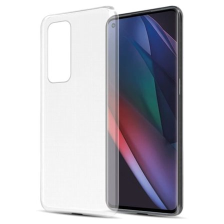 Fodral till Oppo FIND X3 NEO Cover i KOMPLETT TRANSPARENT Fodral Skydd Silikon TPU mobiltelefon