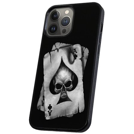 iPhone 13 Pro - Skal/Mobilskal Döskalle Kortlek