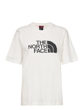 W Bf Easy Tee T-shirts & Tops Short-sleeved Hvit The North Face*Betinget Tilbud