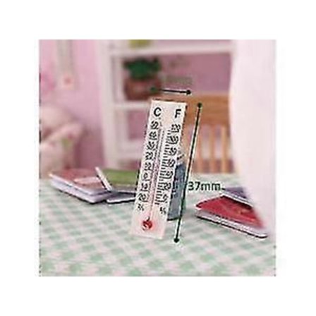 10-pack Inomhustermometer 10 Till 50 Grader Celsius, Kolumn