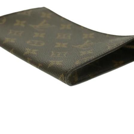 Louis Vuitton Vintage, Pre-owned Canvas pouches Bruin, unisex, Maat:ONE Size