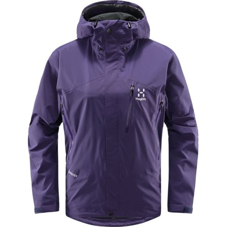 Haglöfs Astral Gore-Tex Jacket Women Women shell jackets Purple XS