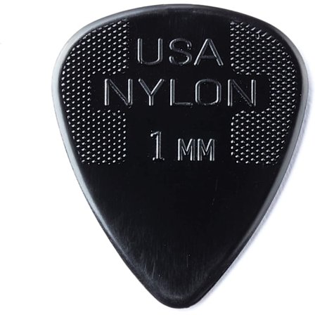 12 Pack Nylon Standard Pick 1mm