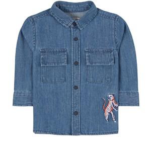 Catimini Blue Denim Shirt 9 Months - Tops - 9 months - Blue