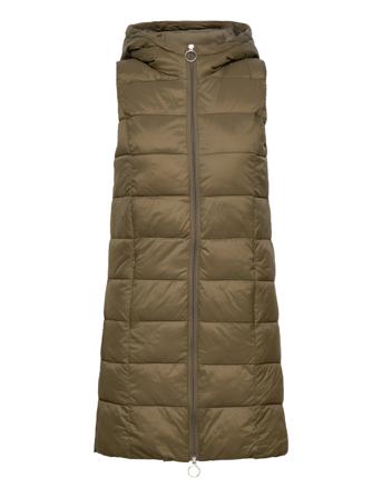 Jdydulu Long Hood Waistcoat Otw Lo Green Jacqueline De Yong