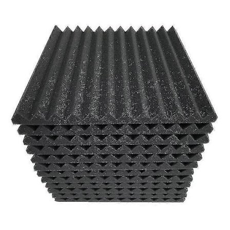 12 stk./24 stk. Studio Akustisk Skum Lydskum Lydisolerende Beskyttende Svamp Lydabsorberende Panel