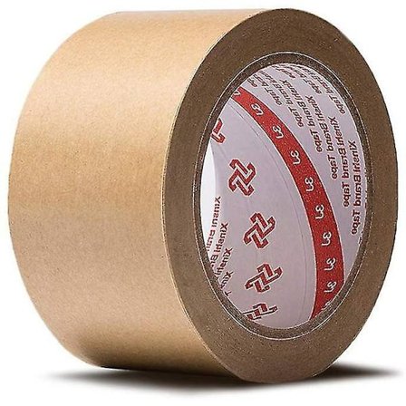 5 ruller Kraftpapirtape Lim Emballasje Forsegling 60mm