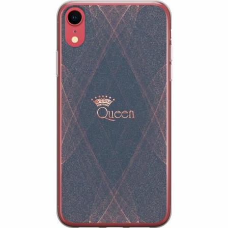 Apple Iphone Xr Genomskinligt Skal Queen