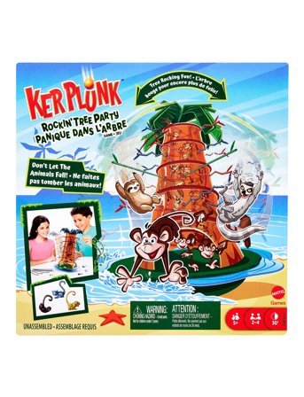 Mattel Games Games Tumblin’ Monkeys Rockin’ Tree Party Game For Kids, Family & Game Nights - Multi/patterned - ONE SIZE