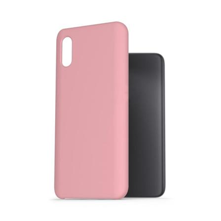 Mobilskal Silikon Xiaomi Redmi Note 9a - Rosa Rosa