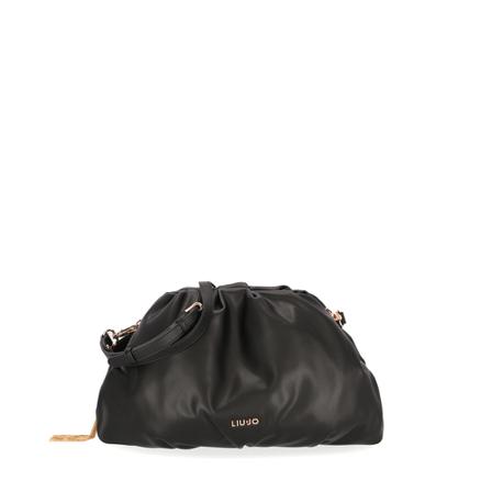 Liu Jo, Średnia clutch Czarny, Kobieta, Rozmiar: ONE Size
