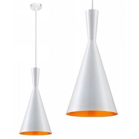 Costa b taklampan vit